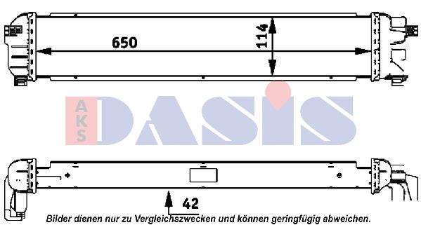 AKS DASIS Radiaator,mootorijahutus 120015N